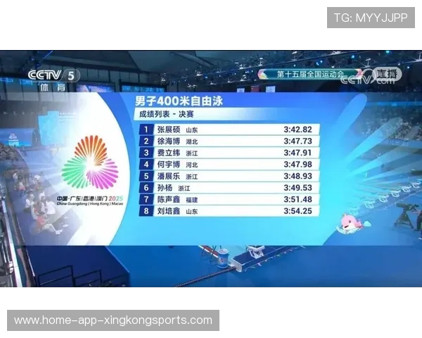 全运泳坛新星张展硕破纪录，国字号储备再添利器